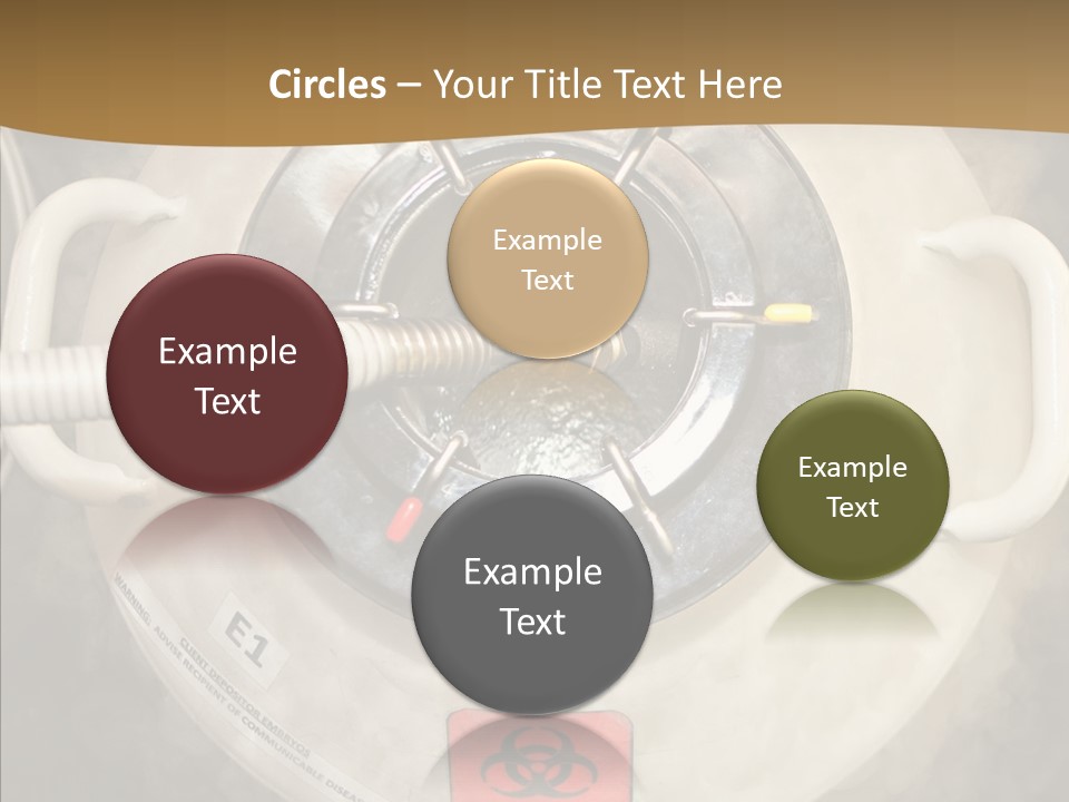 Female Science Clinic PowerPoint Template