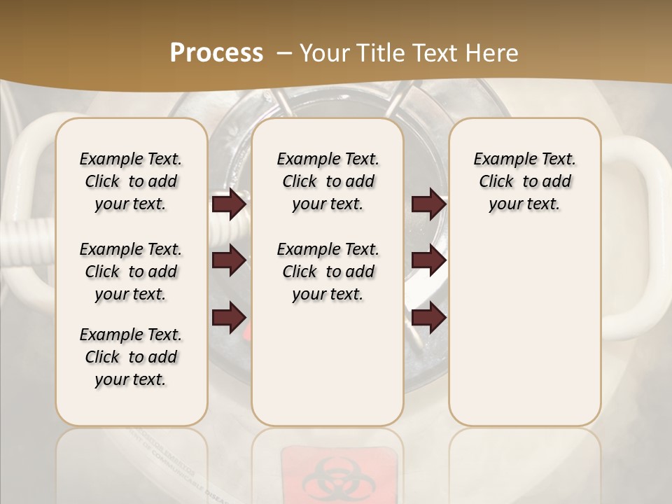 Female Science Clinic PowerPoint Template