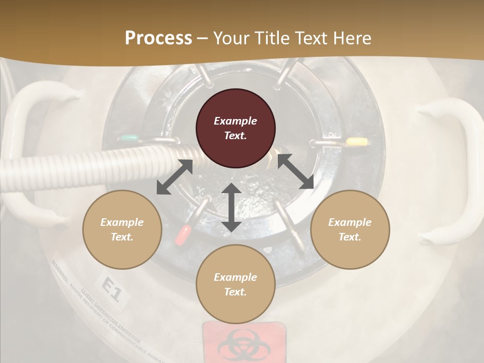 Female Science Clinic PowerPoint Template