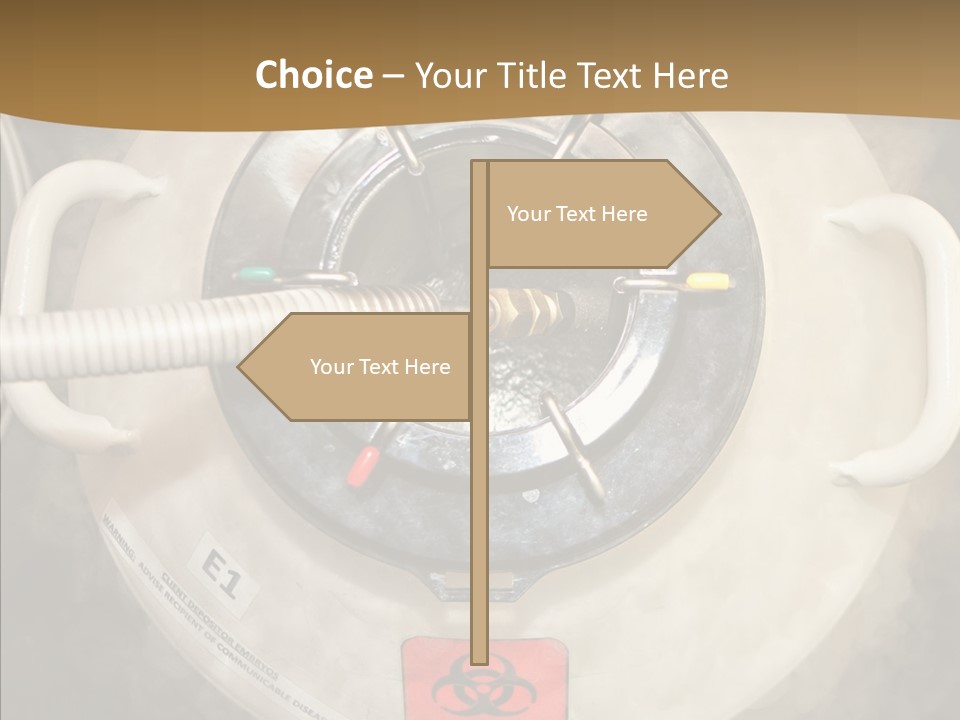 Female Science Clinic PowerPoint Template