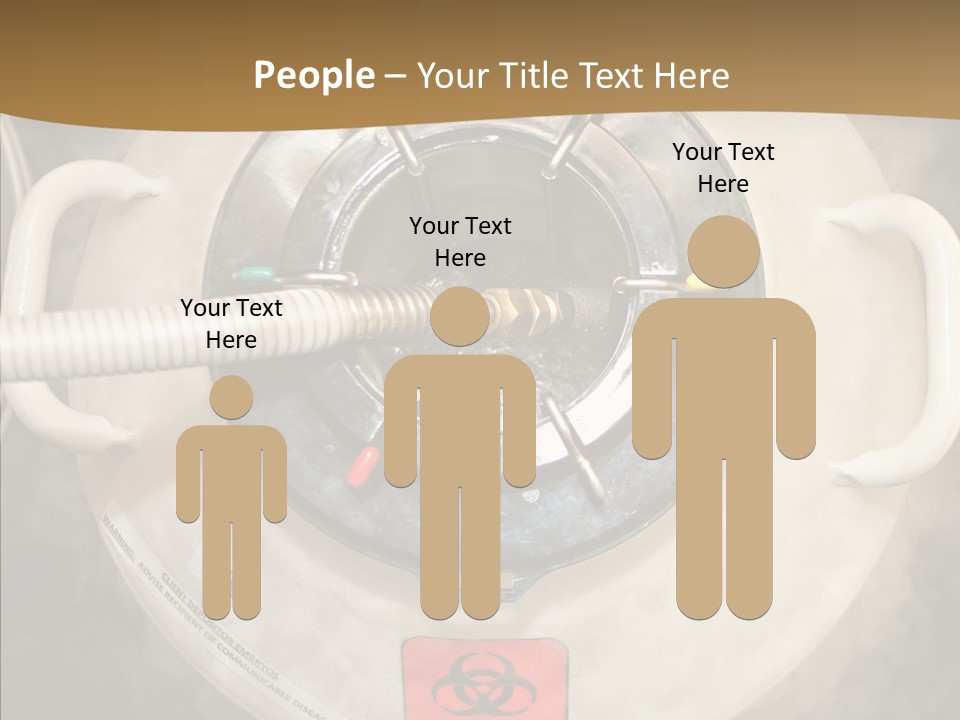 Female Science Clinic PowerPoint Template