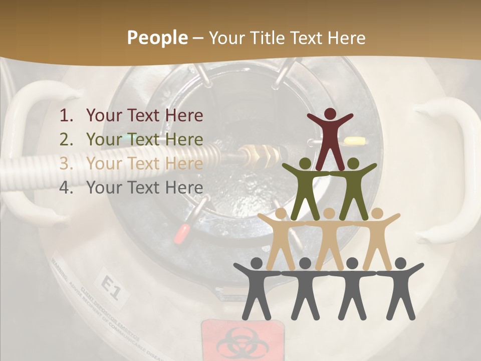 Female Science Clinic PowerPoint Template