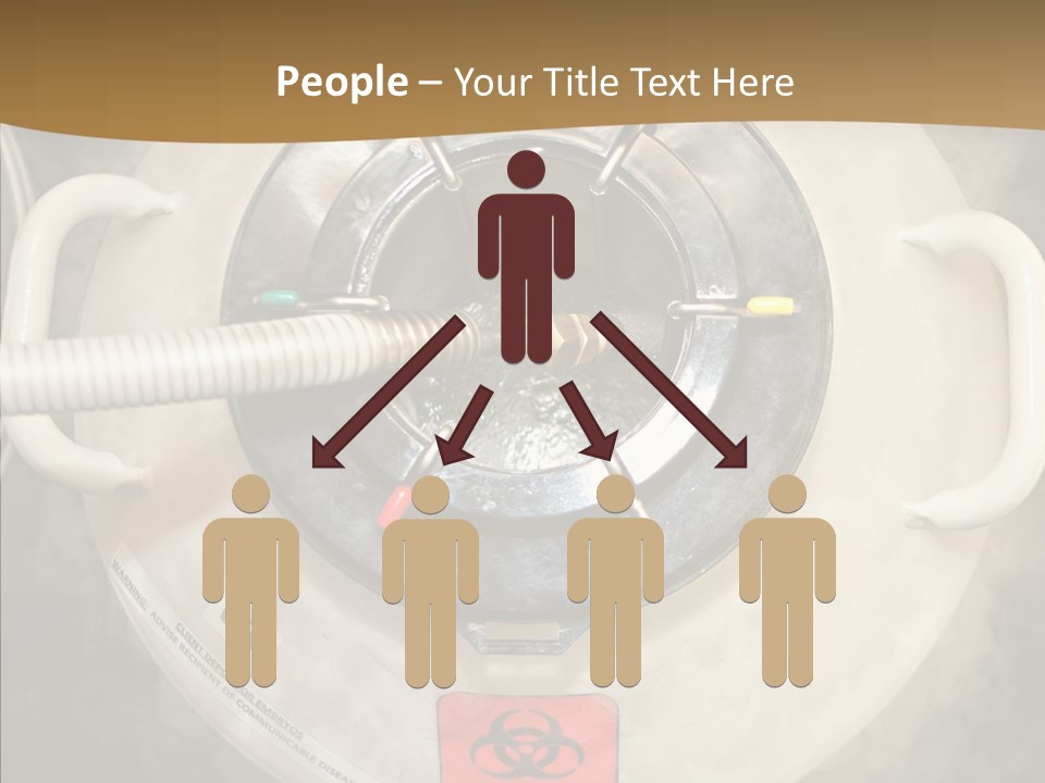 Female Science Clinic PowerPoint Template