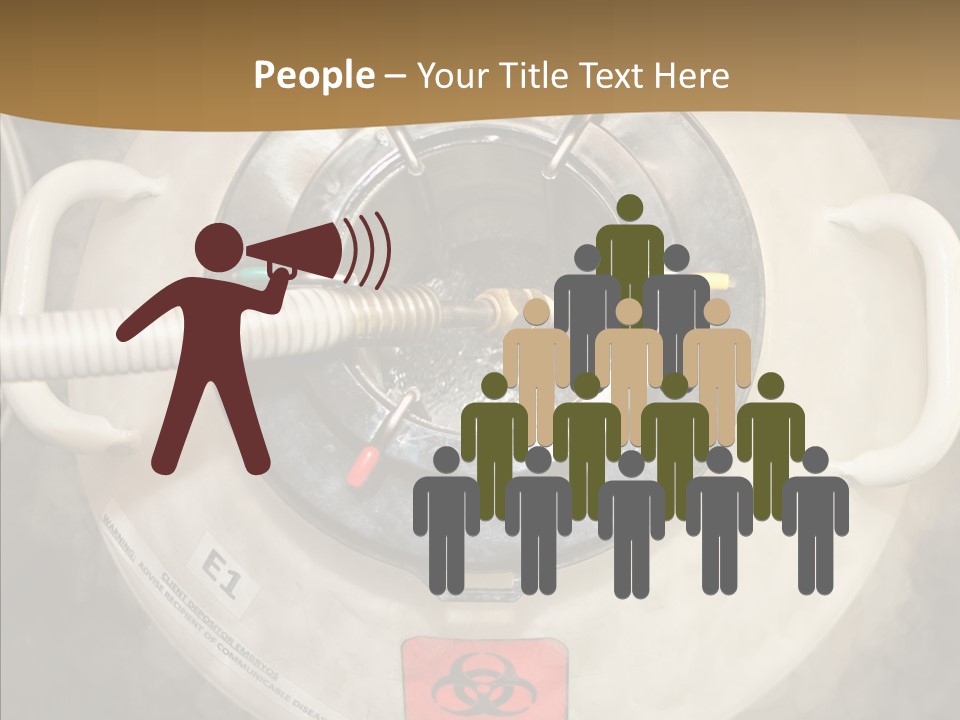 Female Science Clinic PowerPoint Template