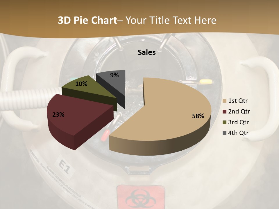 Female Science Clinic PowerPoint Template