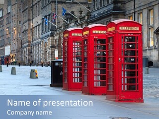 Street Capital England PowerPoint Template