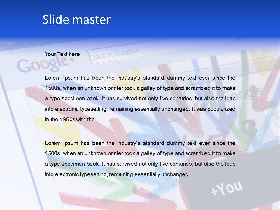 Screen Laptop Multimedia PowerPoint Template
