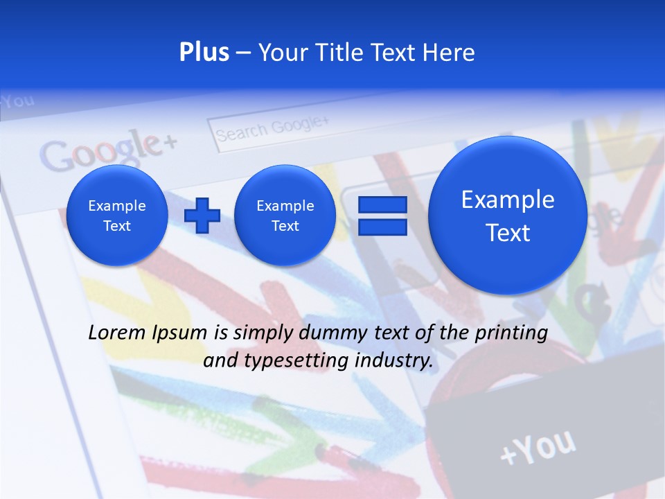 Screen Laptop Multimedia PowerPoint Template