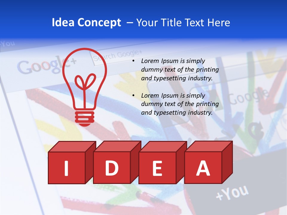 Screen Laptop Multimedia PowerPoint Template