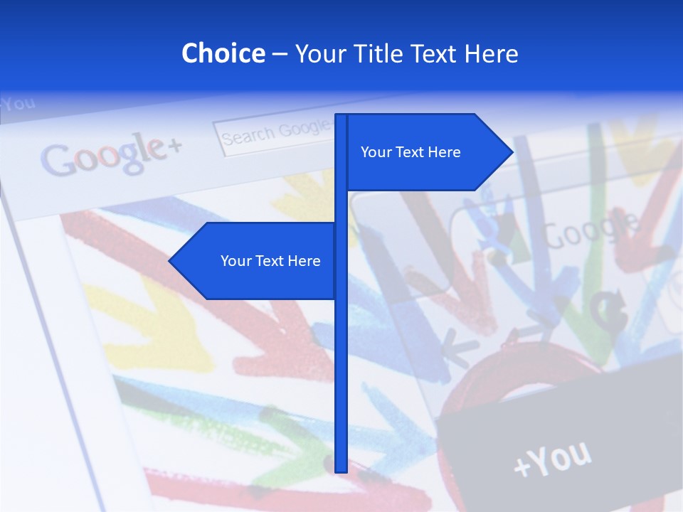 Screen Laptop Multimedia PowerPoint Template