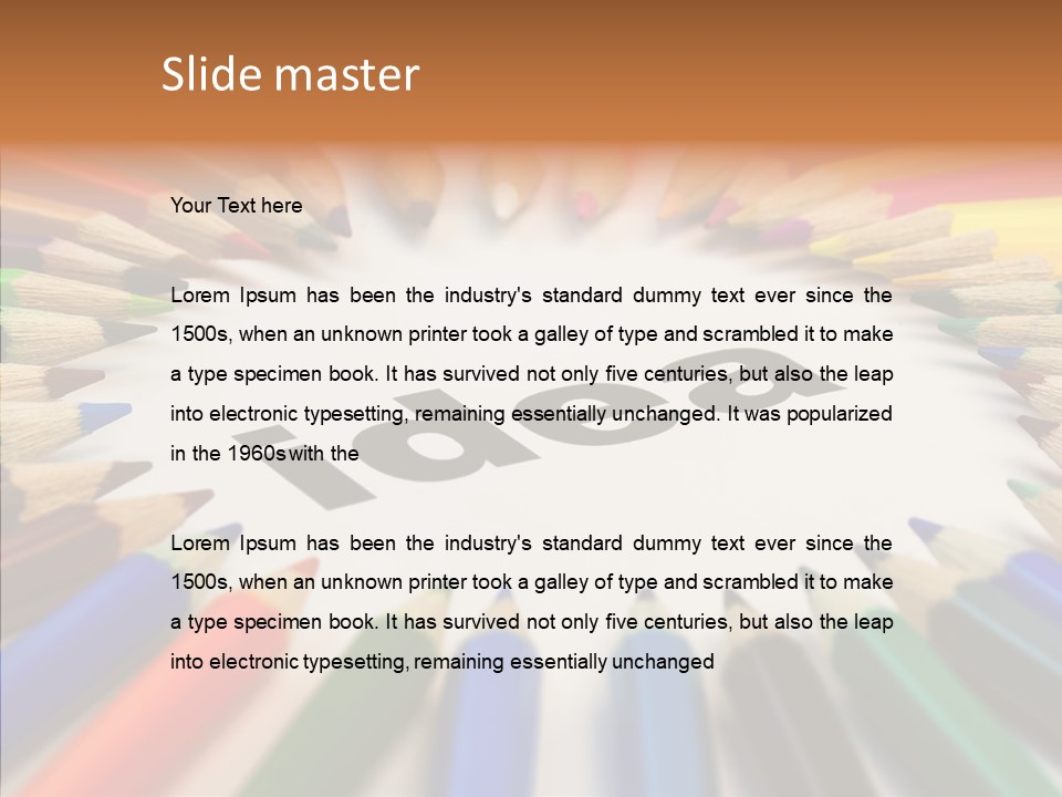 Idea Image Learning PowerPoint Template