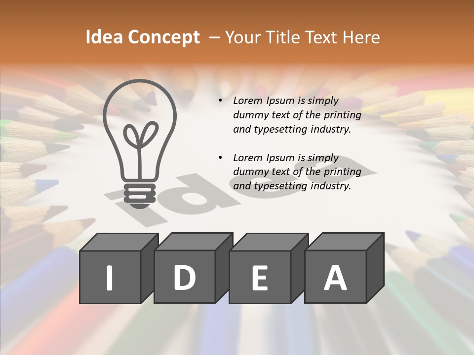 Idea Image Learning PowerPoint Template