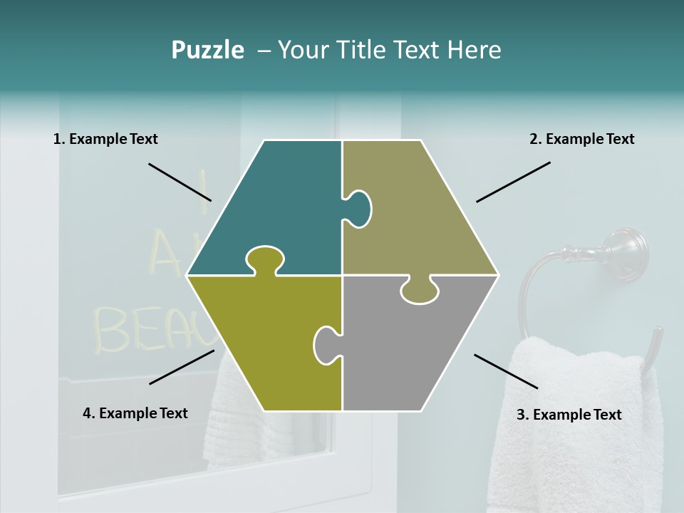 Self Esteem Lovely Beautiful PowerPoint Template