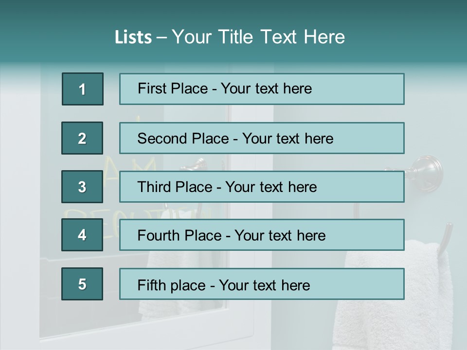 Self Esteem Lovely Beautiful PowerPoint Template