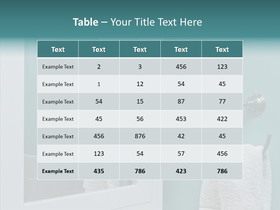 Self Esteem Lovely Beautiful PowerPoint Template