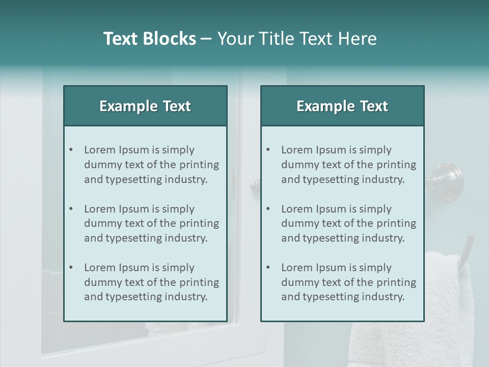 Self Esteem Lovely Beautiful PowerPoint Template