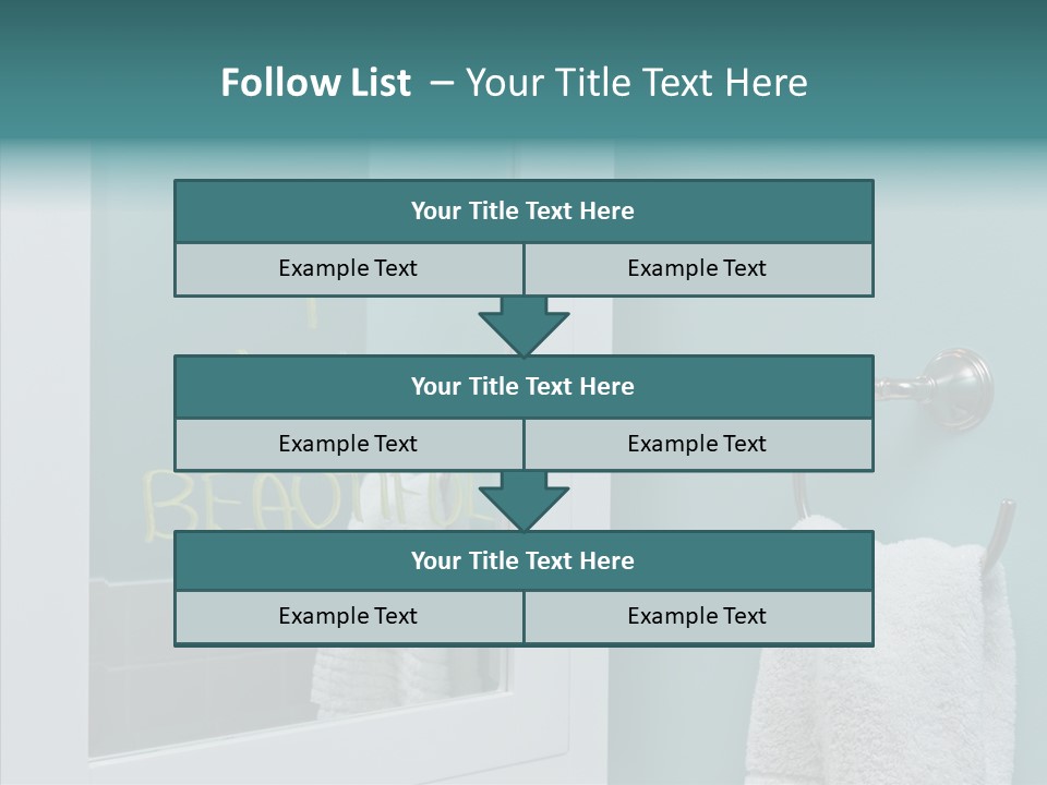 Self Esteem Lovely Beautiful PowerPoint Template