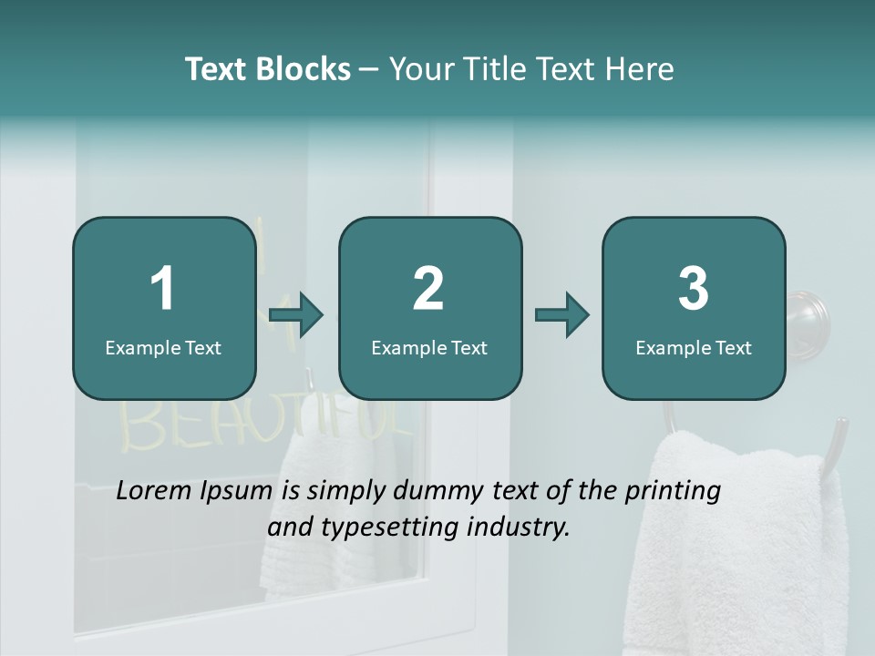 Self Esteem Lovely Beautiful PowerPoint Template