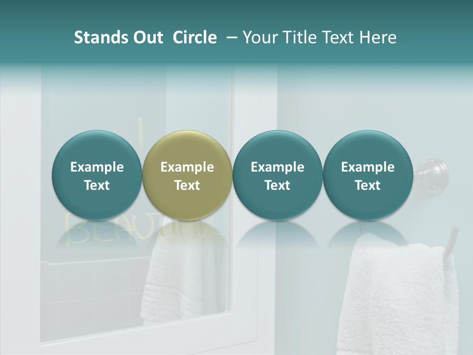 Self Esteem Lovely Beautiful PowerPoint Template