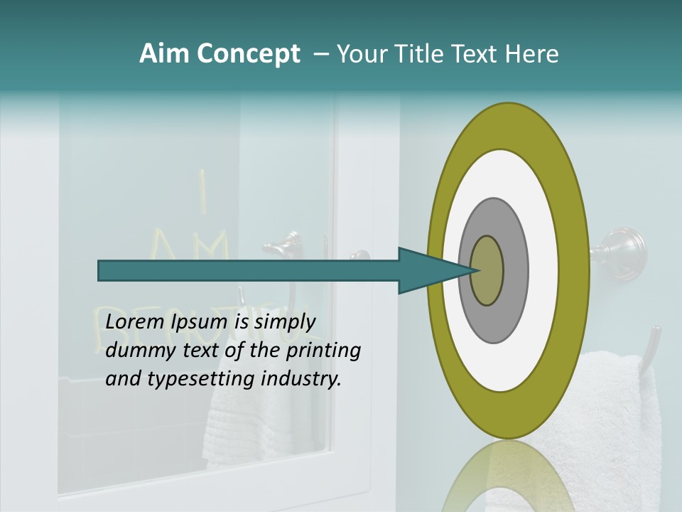 Self Esteem Lovely Beautiful PowerPoint Template