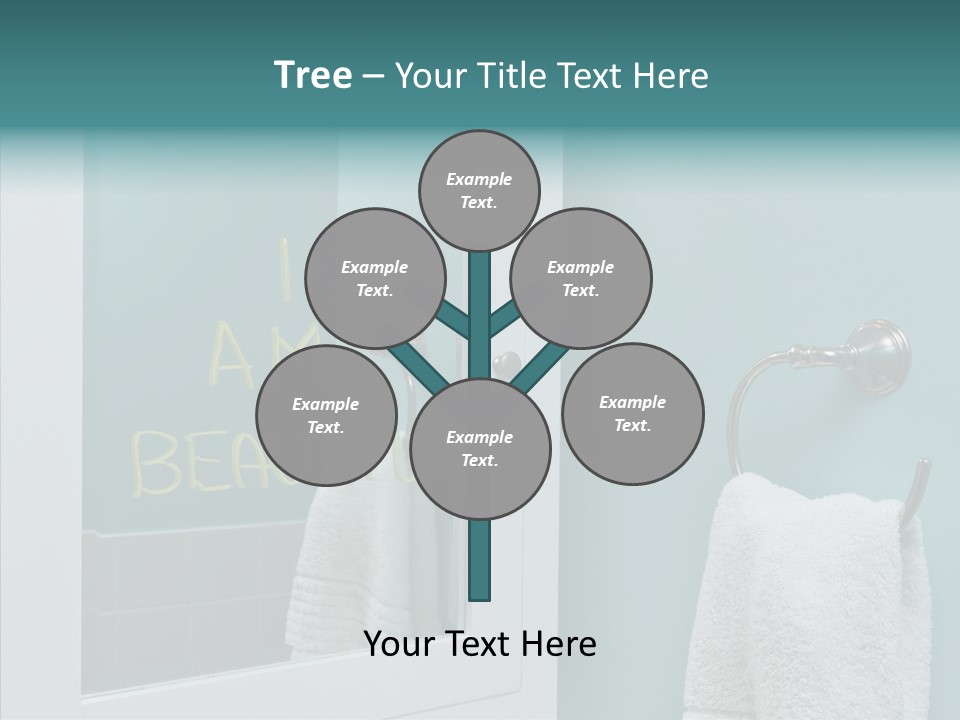 Self Esteem Lovely Beautiful PowerPoint Template