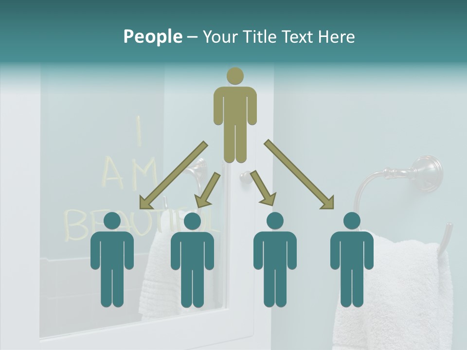 Self Esteem Lovely Beautiful PowerPoint Template