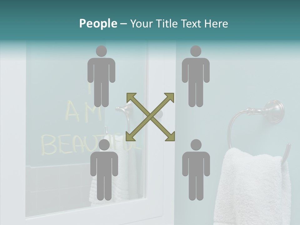 Self Esteem Lovely Beautiful PowerPoint Template