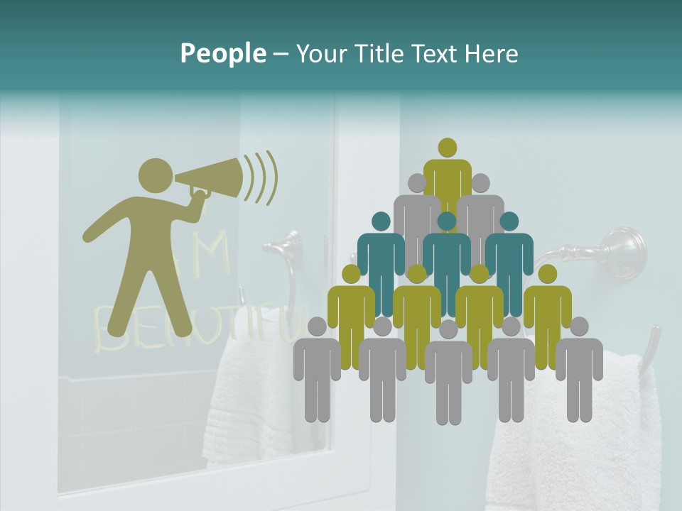 Self Esteem Lovely Beautiful PowerPoint Template