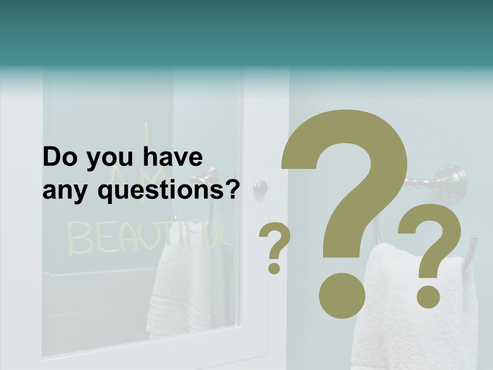 Self Esteem Lovely Beautiful PowerPoint Template