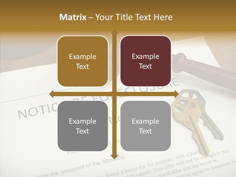 Contract Homeownership Legal PowerPoint Template