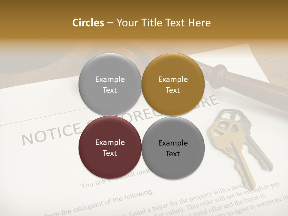 Contract Homeownership Legal PowerPoint Template