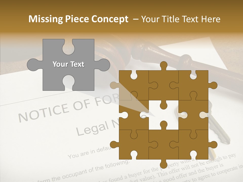 Contract Homeownership Legal PowerPoint Template