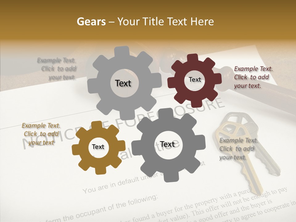 Contract Homeownership Legal PowerPoint Template