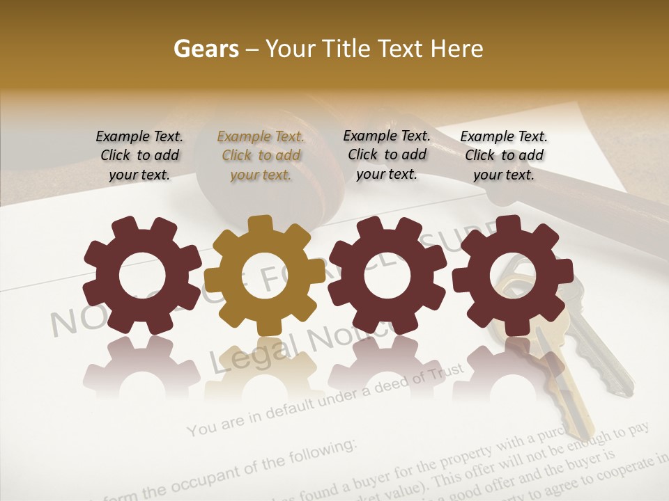 Contract Homeownership Legal PowerPoint Template