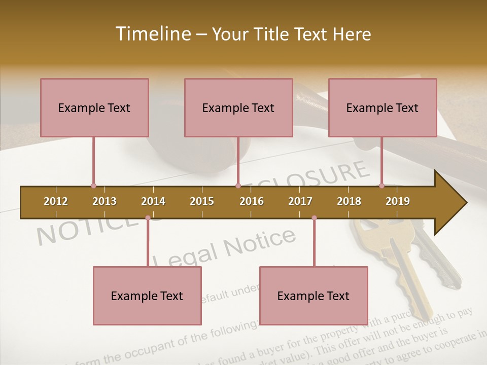 Contract Homeownership Legal PowerPoint Template