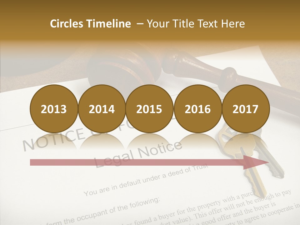 Contract Homeownership Legal PowerPoint Template