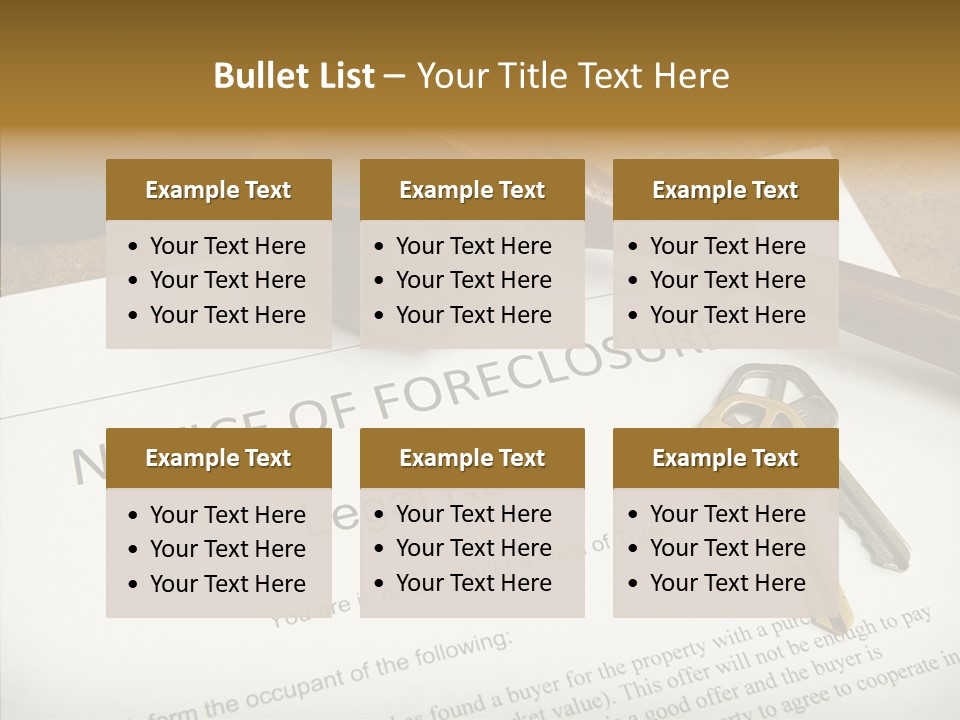 Contract Homeownership Legal PowerPoint Template
