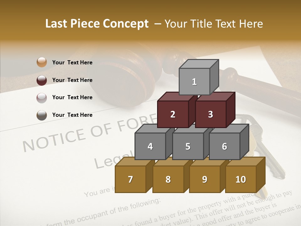 Contract Homeownership Legal PowerPoint Template