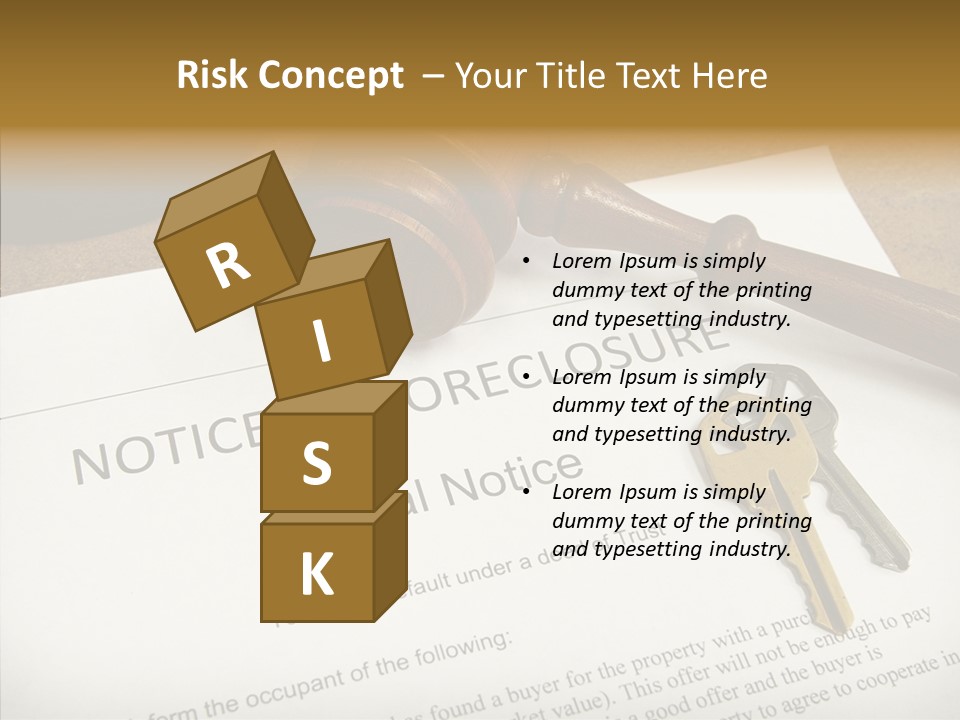 Contract Homeownership Legal PowerPoint Template
