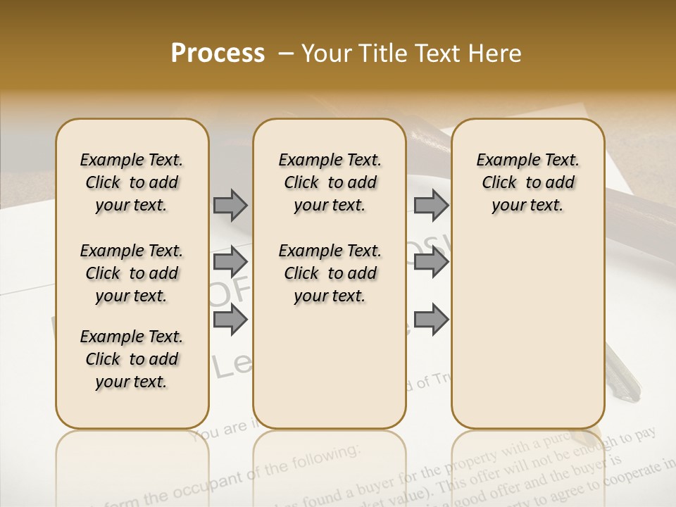 Contract Homeownership Legal PowerPoint Template