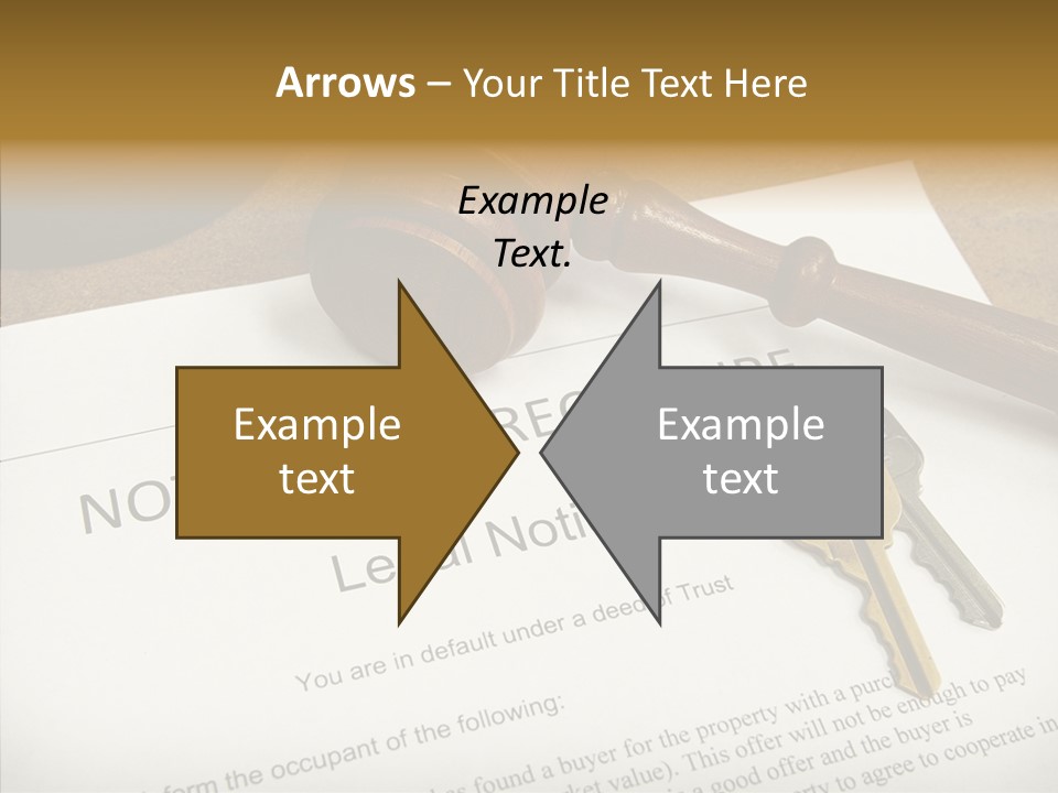 Contract Homeownership Legal PowerPoint Template