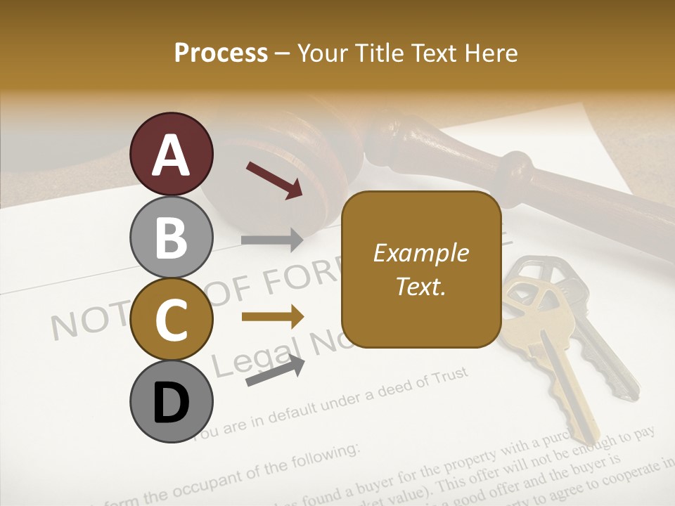 Contract Homeownership Legal PowerPoint Template