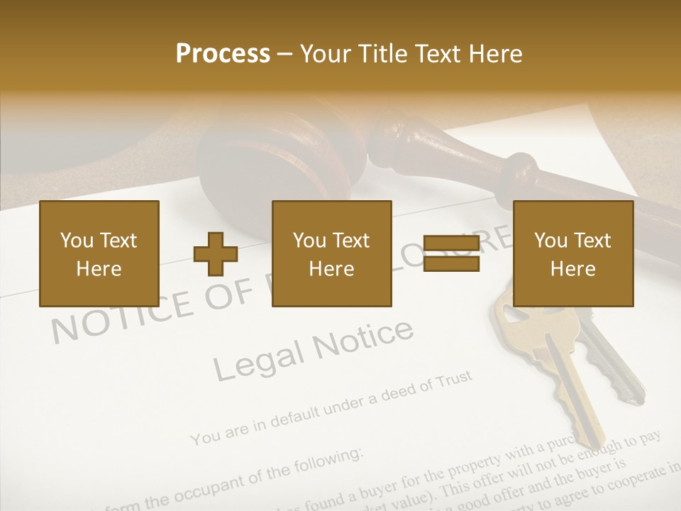 Contract Homeownership Legal PowerPoint Template