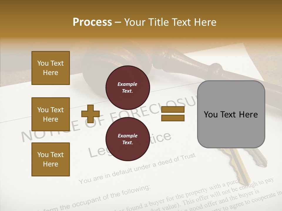 Contract Homeownership Legal PowerPoint Template