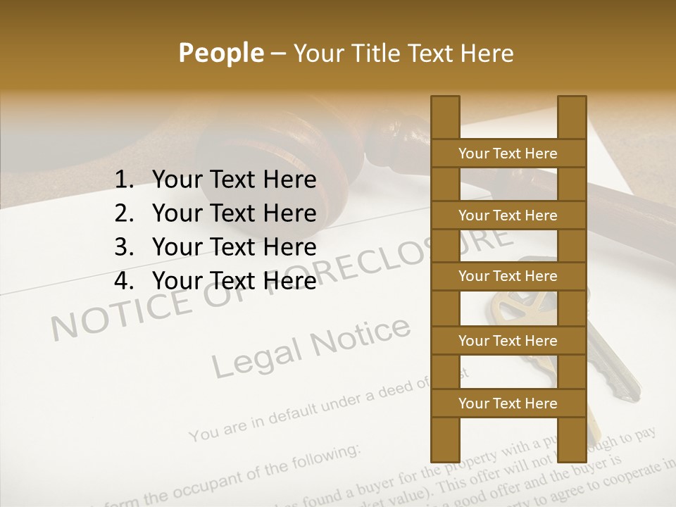 Contract Homeownership Legal PowerPoint Template