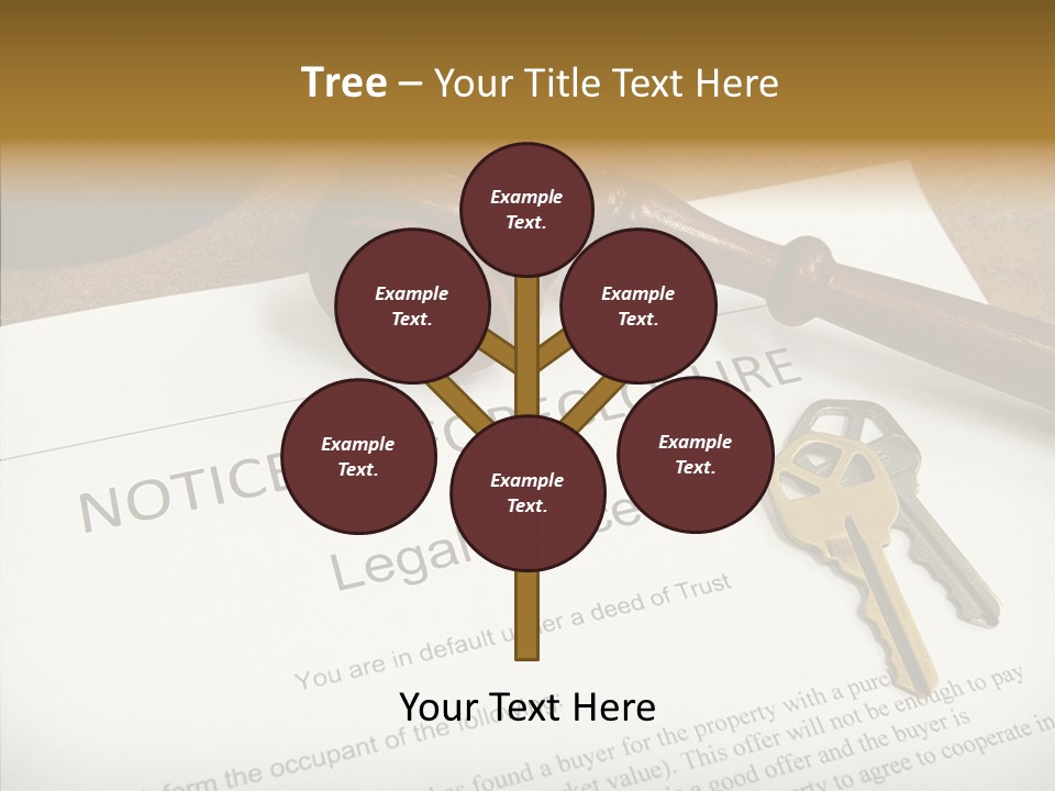 Contract Homeownership Legal PowerPoint Template