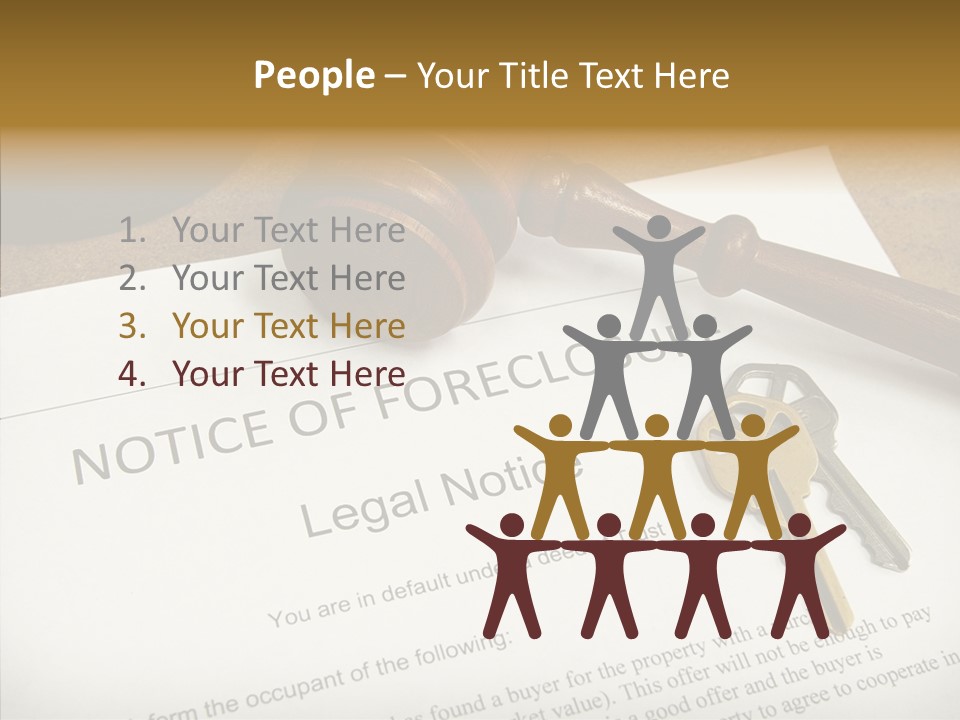 Contract Homeownership Legal PowerPoint Template