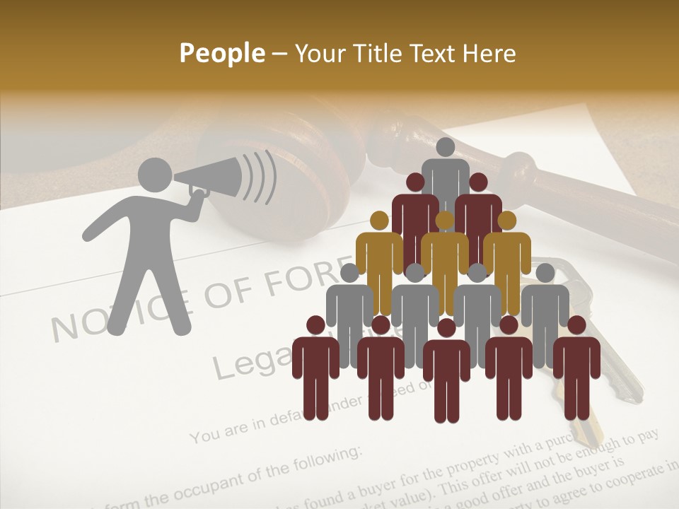 Contract Homeownership Legal PowerPoint Template