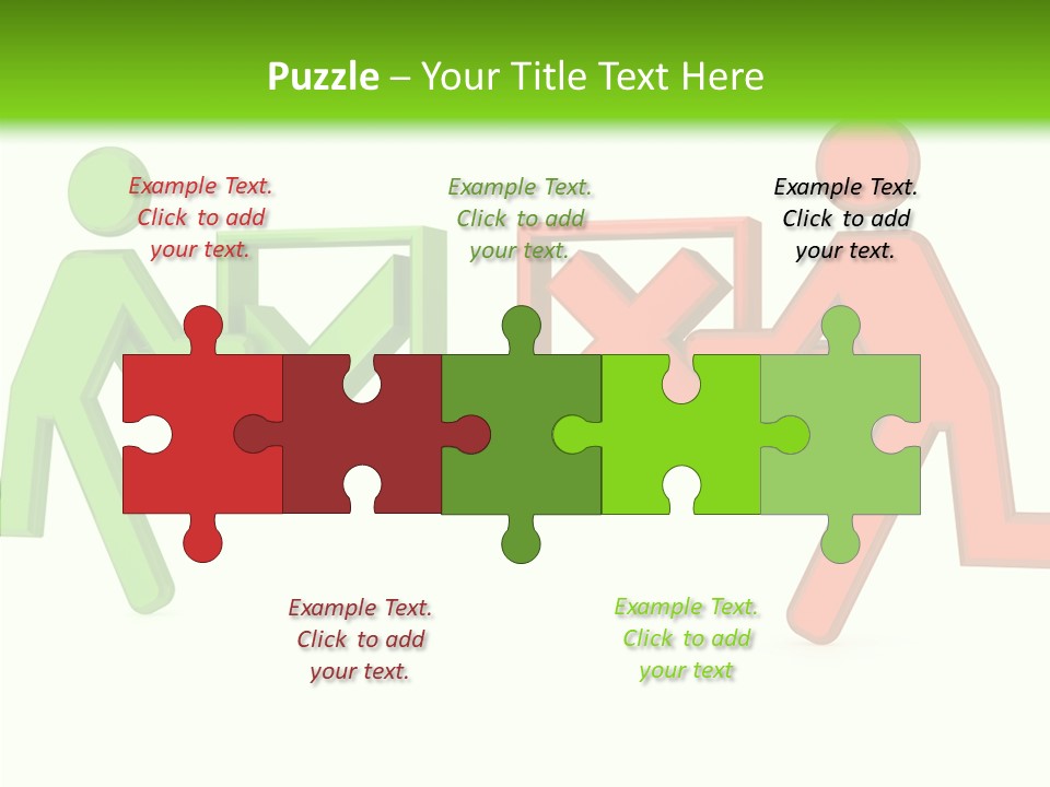 Election Check Negativity PowerPoint Template
