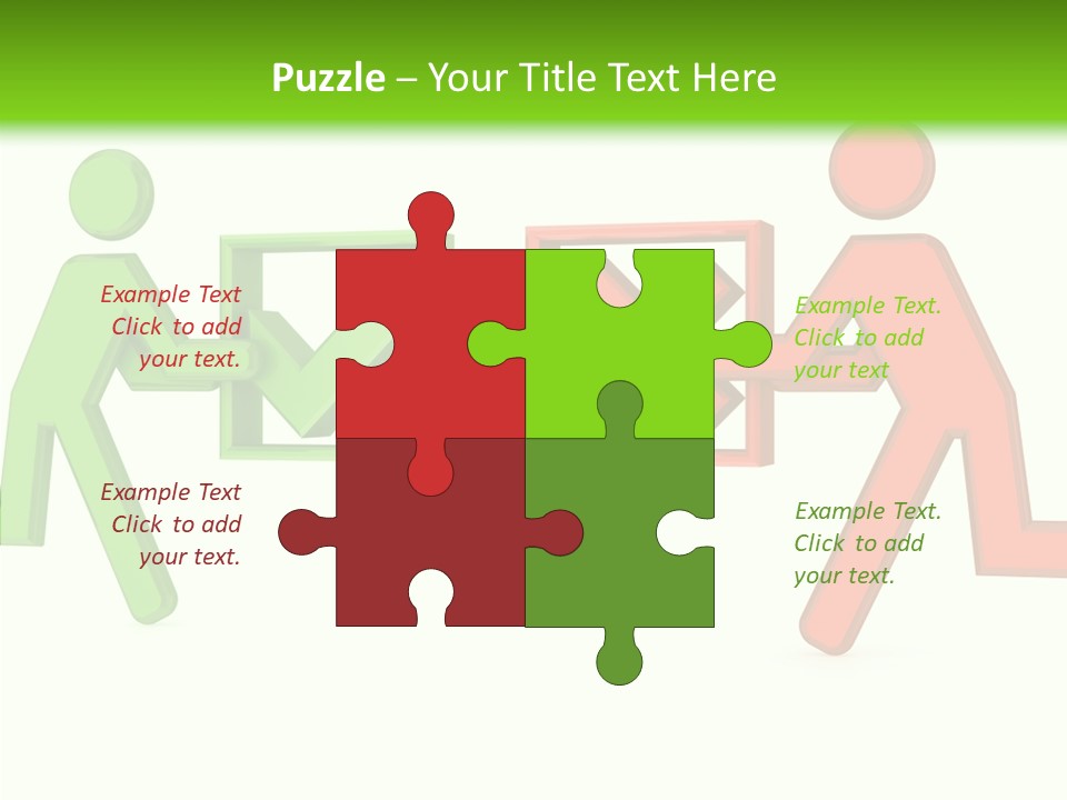 Election Check Negativity PowerPoint Template